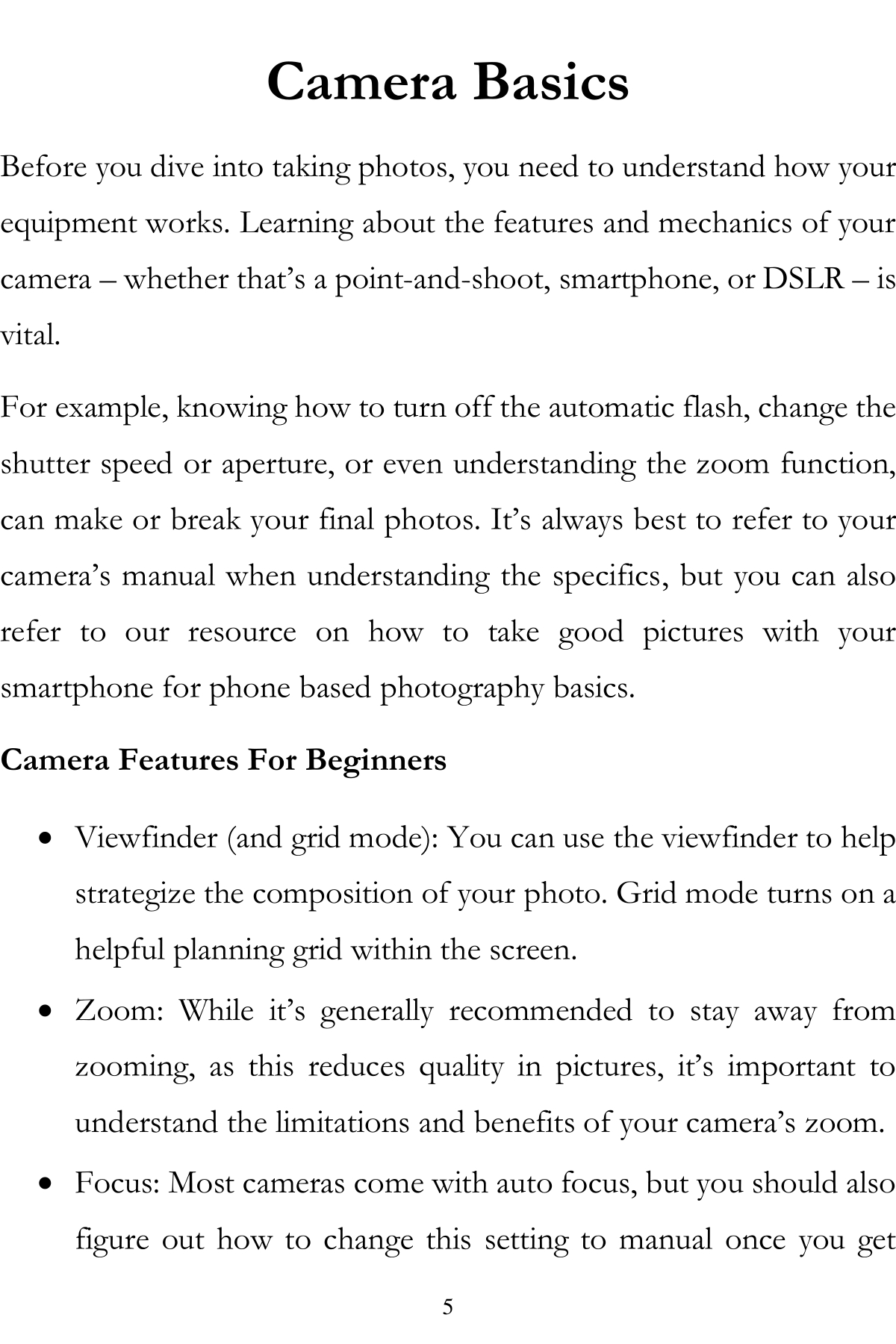 Photography Lessons A Basic Step-By-Step Guide To Taking A Great Photo The Photography Book - photo 4