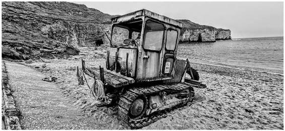 North Landing Flamborough BLACK WHITE BY THE SEA PHOTOGRAPH 7 North - photo 7