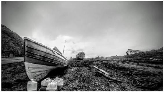 North Landing Flamborough BLACK WHITE BY THE SEA PHOTOGRAPH 9 North - photo 9