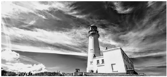 Flamborough Lighthouse BLACK WHITE BY THE SEA PHOTOGRAPH 12 - photo 12