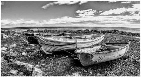 Port Mulgrave Abandoned port BLACK WHITE BY THE SEA PHOTOGRAPH 18 - photo 18