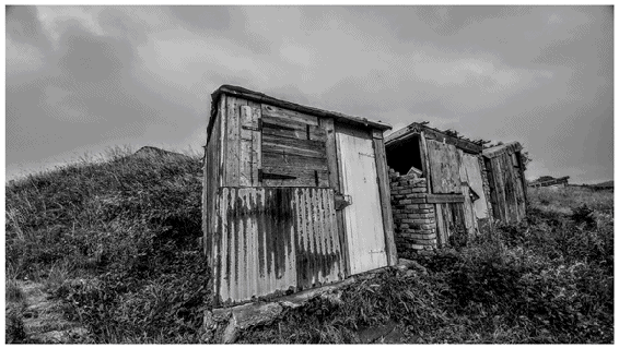 Port Mulgrave Abandoned port BLACK WHITE BY THE SEA PHOTOGRAPH 19 - photo 19