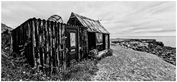 Port Mulgrave Abandoned port BLACK WHITE BY THE SEA PHOTOGRAPH 21 - photo 21