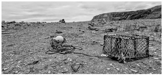 Port Mulgrave Abandoned port BLACK WHITE BY THE SEA PHOTOGRAPH 27 - photo 27