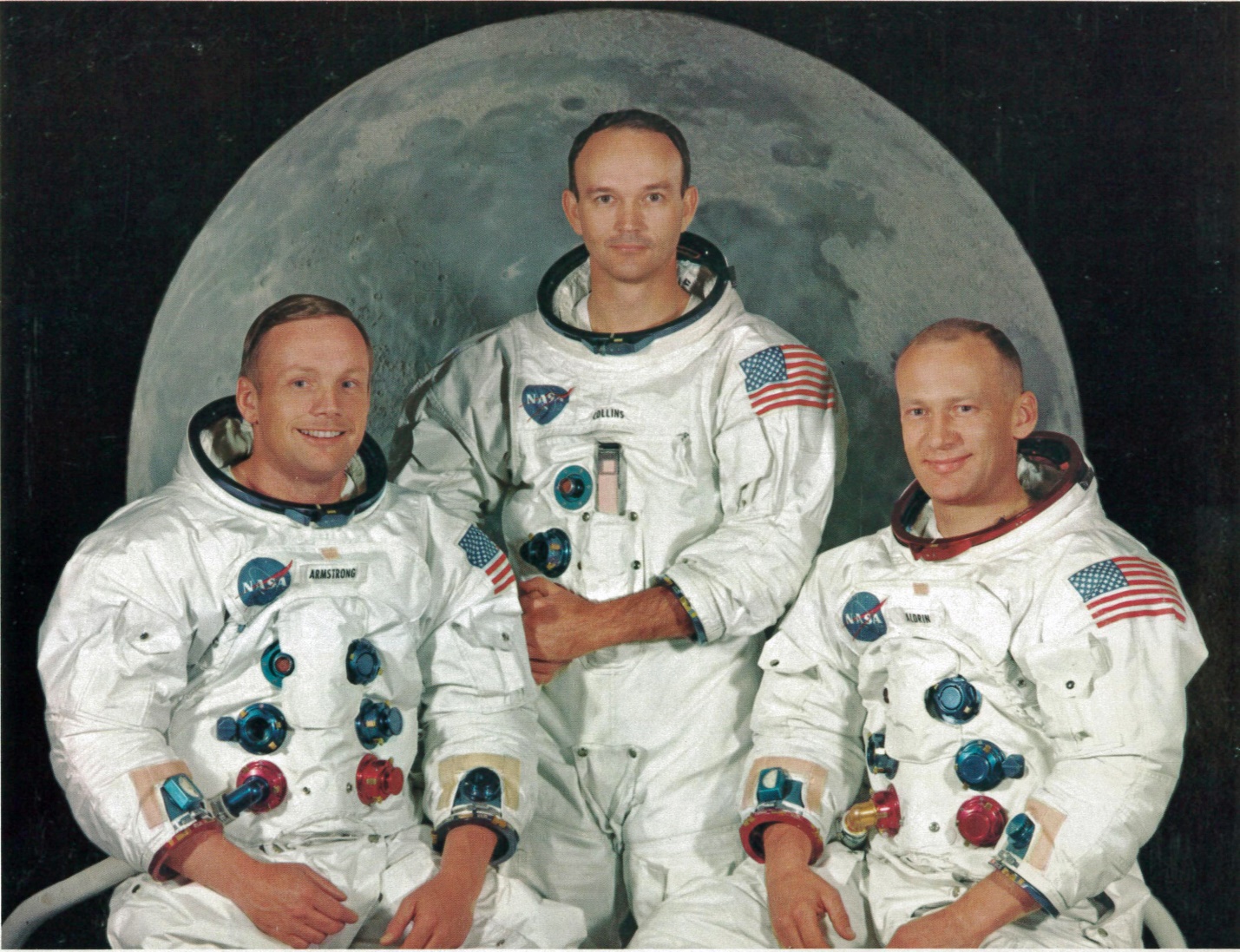 The Apollo 11 crew Neil A Armstrong Michael Collins and Edwin Buzz - photo 1