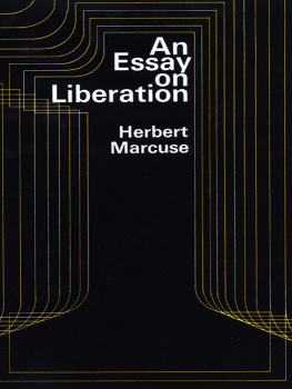 Herbert Marcuse - An Essay on Liberation