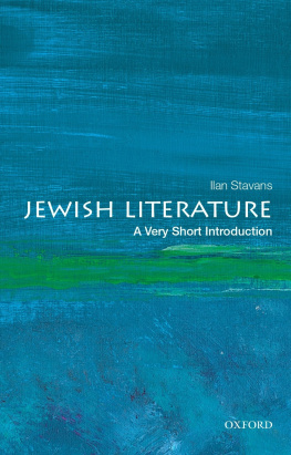 Ilan Stavans - Jewish Literature: A Very Short Introduction