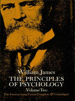 William James - The Principles of Psychology, Vol. 2