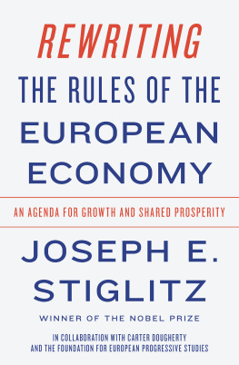 The Foundation for European Progressive Studies - Rewriting the Rules of the European Economy: An Agenda for Growth and Shared Prosperity