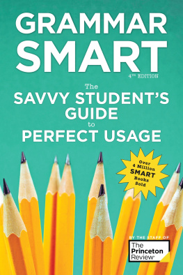 Princeton Review (Firm) - Grammar smart