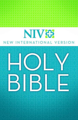 Zondervan - Holy Bible (NIV)