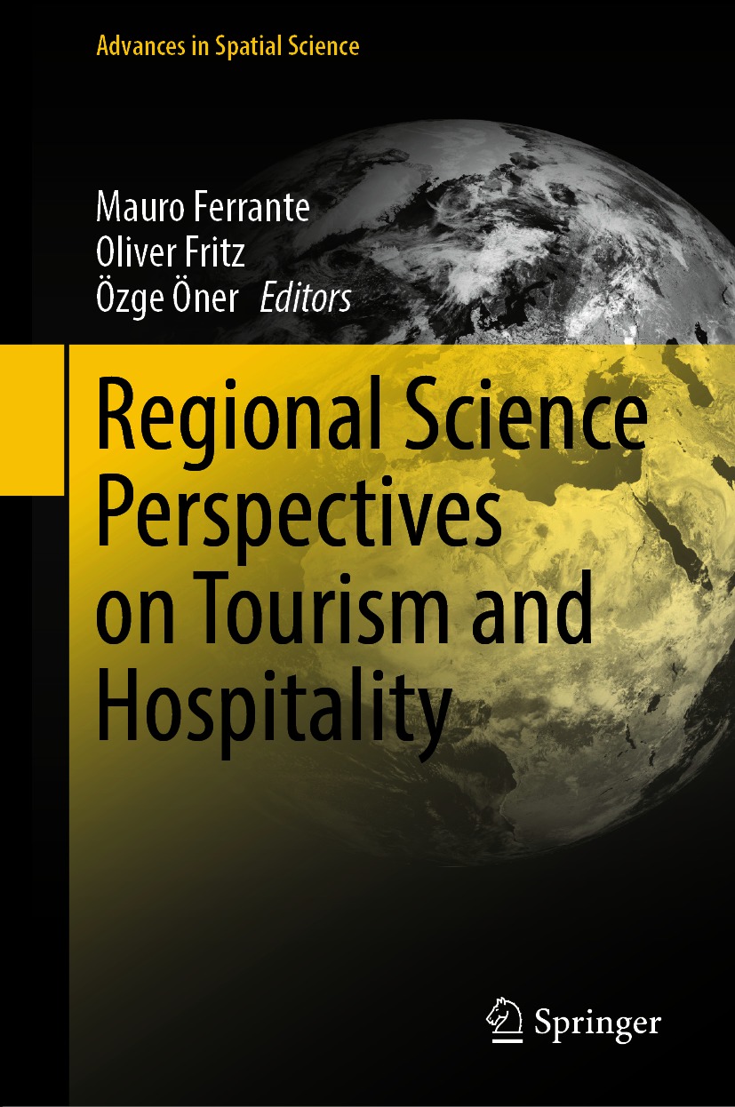 Book cover of Regional Science Perspectives on Tourism and Hospitality - photo 1