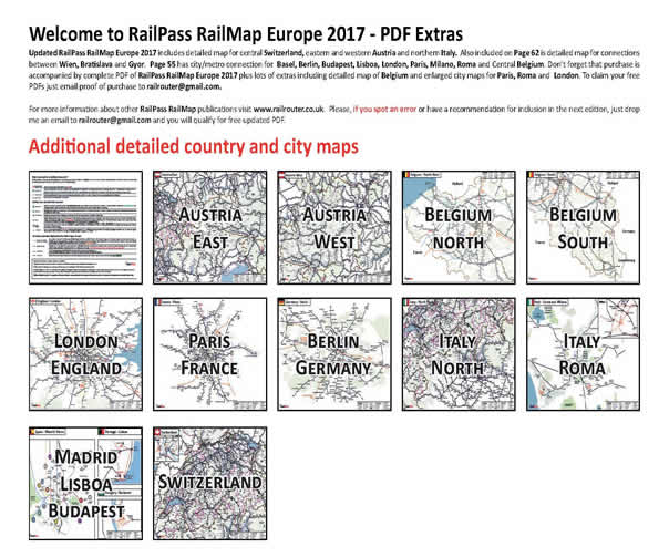 Create your own RailMap Atlas using the RailMap App Links and password are in - photo 6