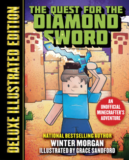 Winter Morgan - The Quest for the Diamond Sword (Deluxe Illustrated Edition): An Unofficial Minecrafters Adventure (Unofficial Gamers Adventure)