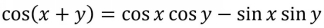 In a double angle identity the argument of one trig function has twice the - photo 5