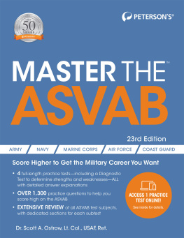 Petersons Master the ASVAB