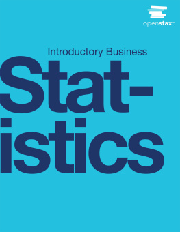 Alexander Holmes Introductory Business Statistics