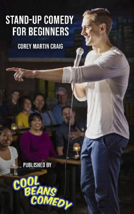 Corey Martin Craig Stand-Up Comedy for Beginners