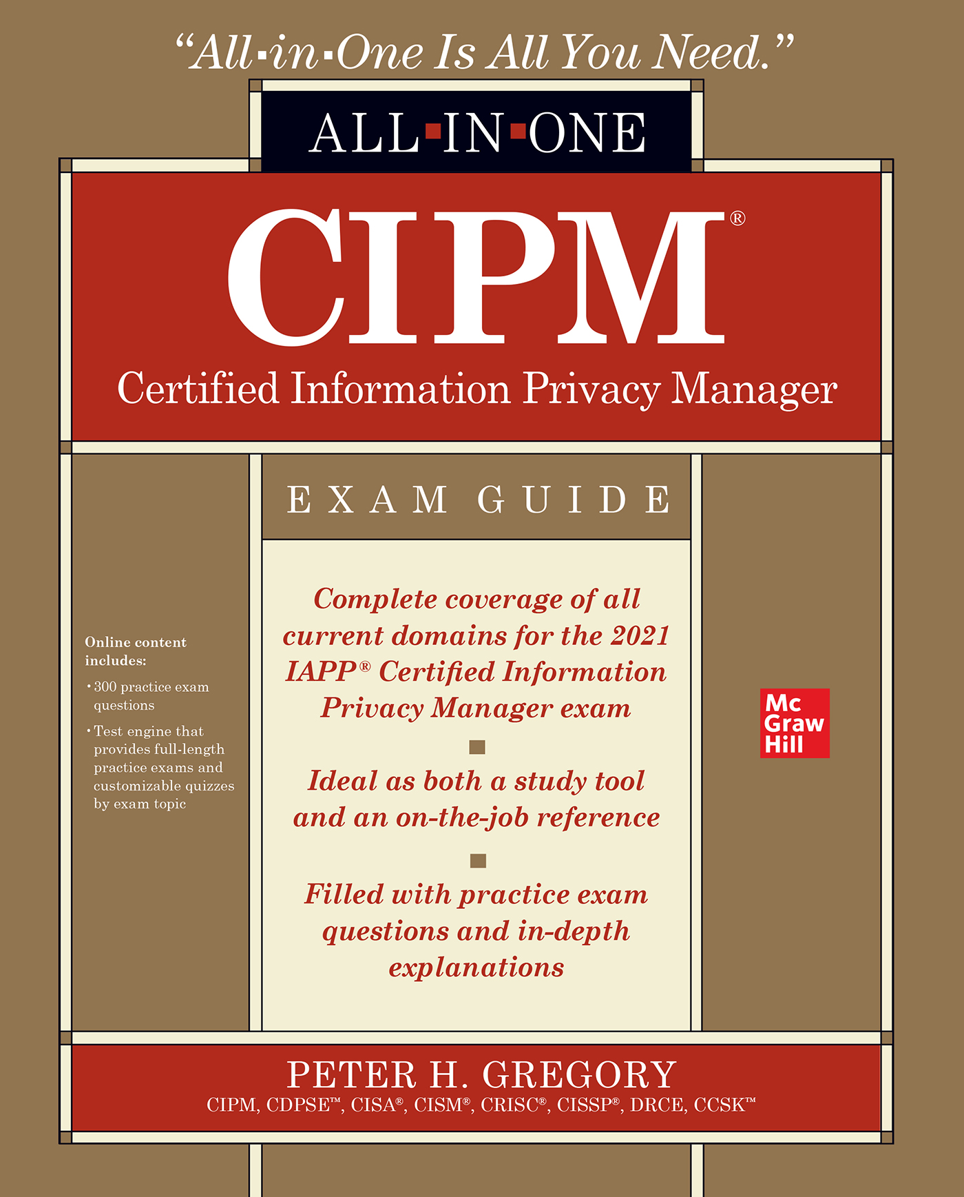 ABOUT THE AUTHOR Peter H Gregory CIPM CDPSE CISA CISM CRISC CISSP - photo 1