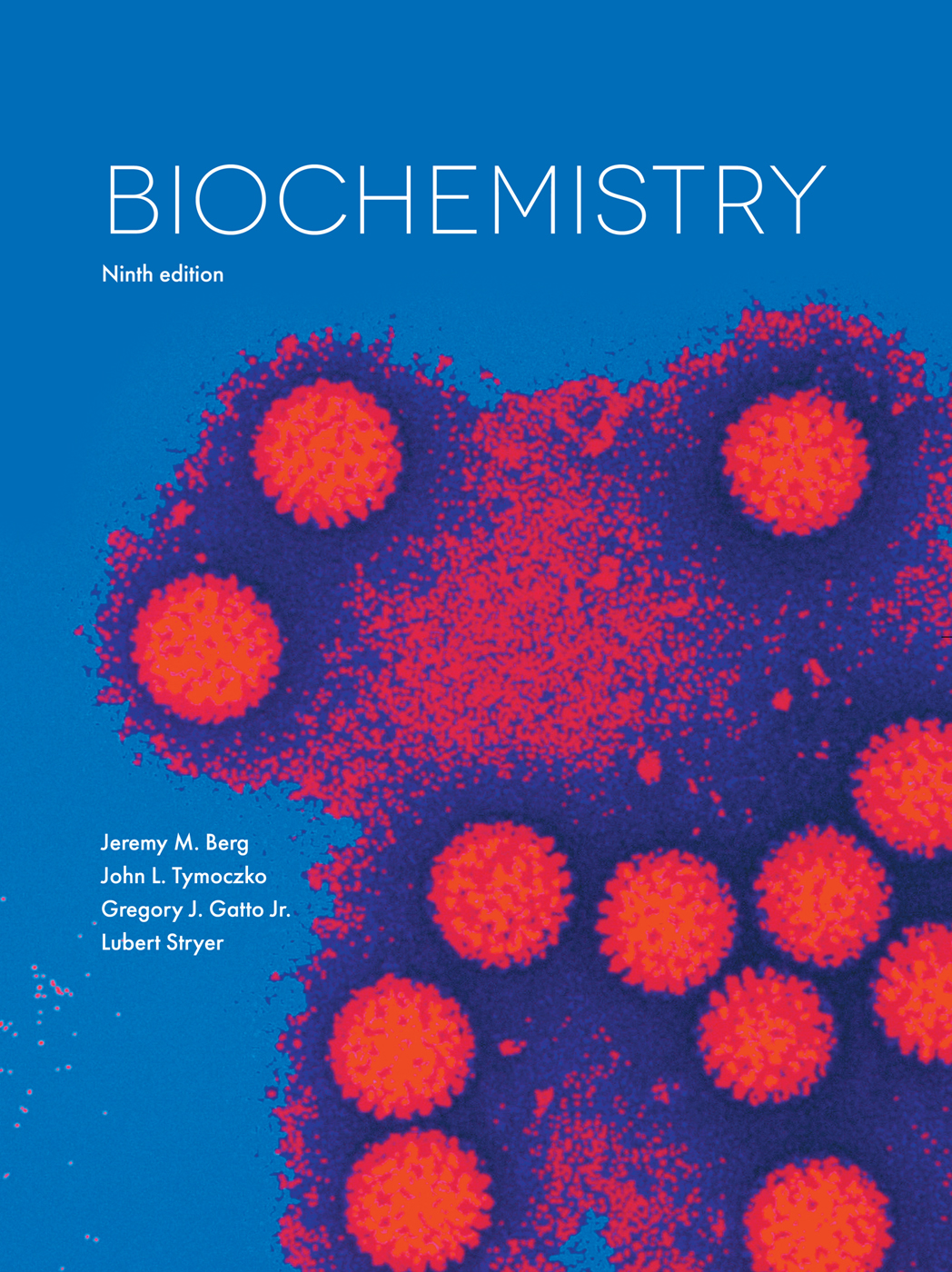 The front cover shows an illustration of a molecular structure BIOCHEMISTRY - photo 1