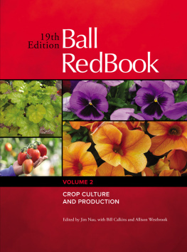 BILL CALKINS - BALL REDBOOK crop production.