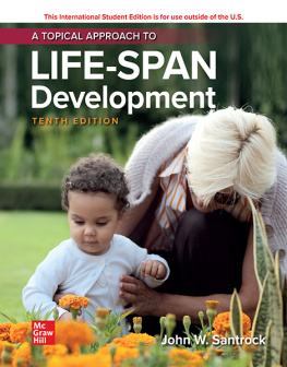 John W. Santrock - ISE A Topical Approach to Lifespan Development (ISE HED B&B PSYCHOLOGY)