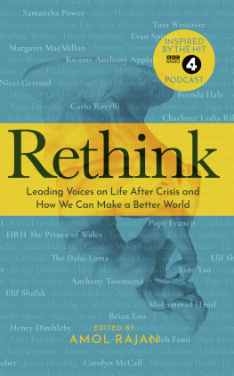 Amol Rajan Rethink: How We Can Make a Better World