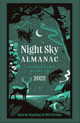 Wil Tirion - Night sky almanac 2022 a stargazers guide to 2022