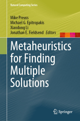 Mike Preuss - Metaheuristics for Finding Multiple Solutions