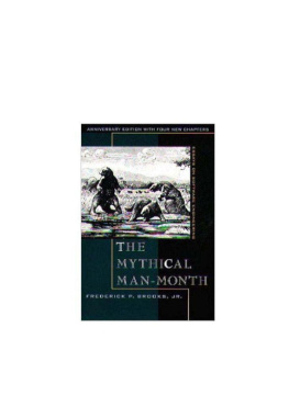 Frederick P. Brooks - The Mythical Man-Month: Essays on Software Engineering, Anniversary Edition (2nd Edition)