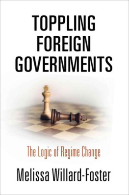 Melissa Willard-Foster Toppling Foreign Governments