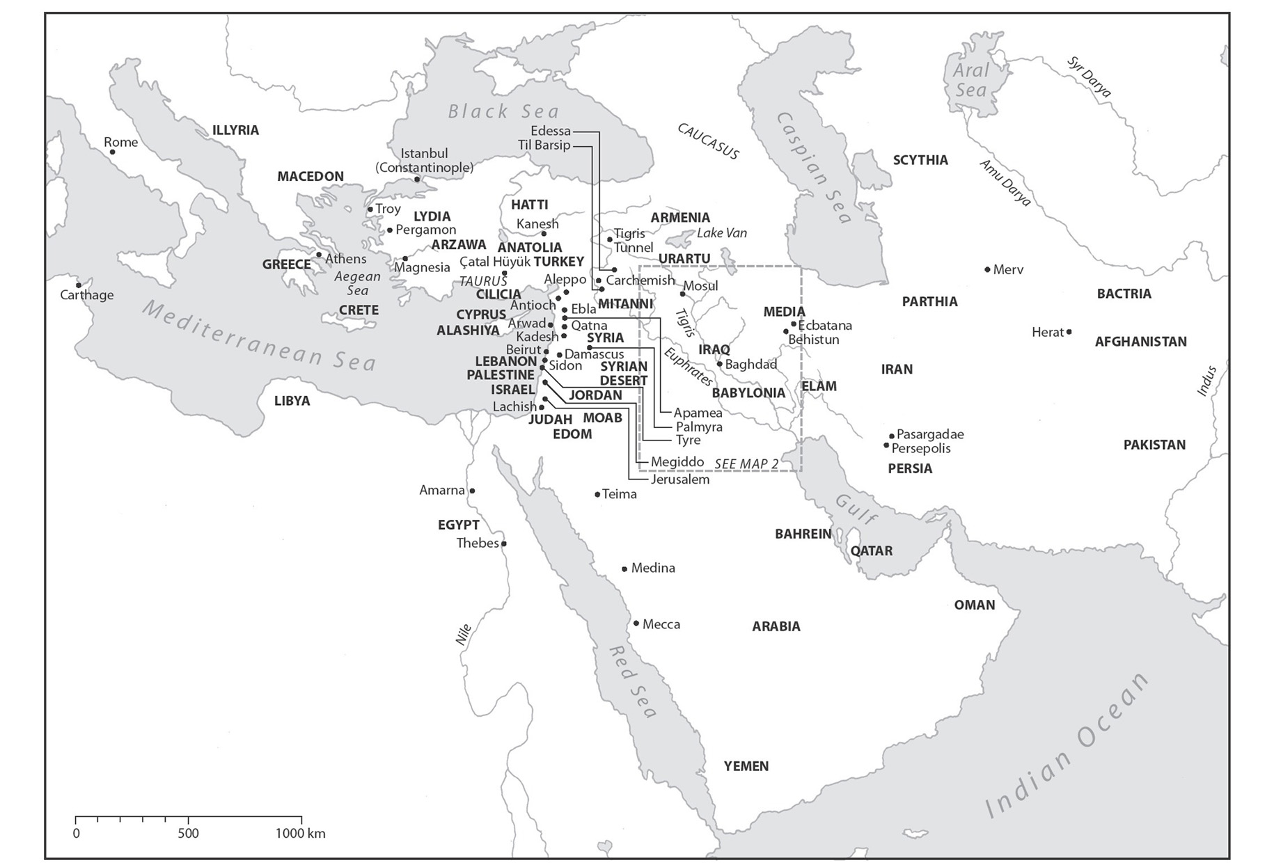 Map 1 left From Rome to the Indus after Collon 1995 Map 2 above Ancient - photo 3