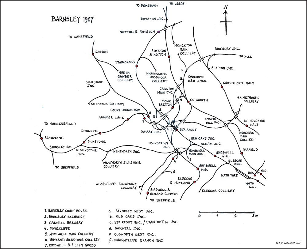 The third route the Elsecar and Thorncliffe Tramway left another branch of - photo 11