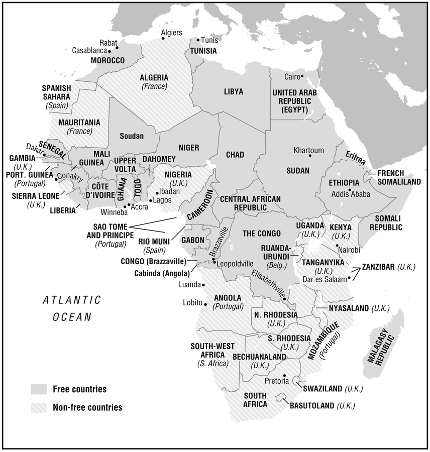 Africa in September 1960 when sixteen newly independent African states were - photo 4