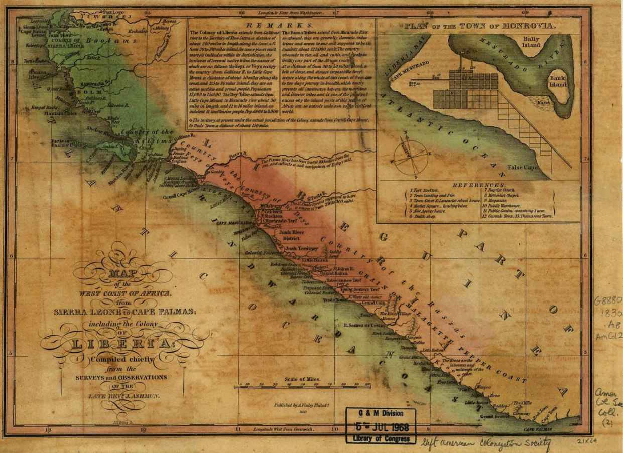 An 1830 map of Liberia About Charles River Editors Charles River - photo 1