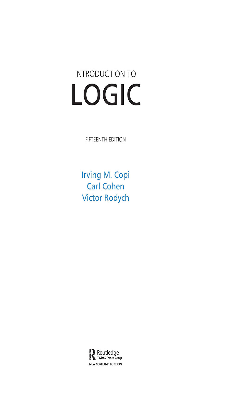 Introduction to Logic - photo 5