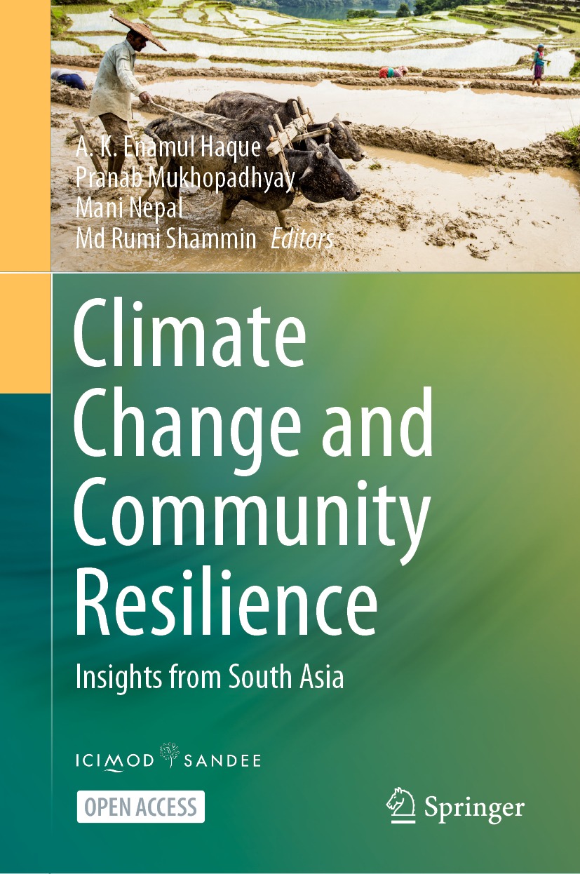 Book cover of Climate Change and Community Resilience Editors A K Enamul - photo 1