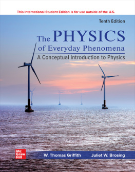 W. Thomas Griffith - Physics of Everyday Phenomena