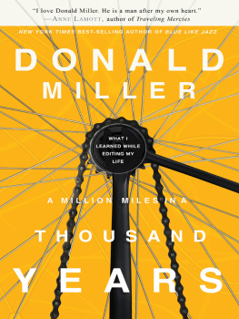 Miller - A Million Miles in a Thousand Years