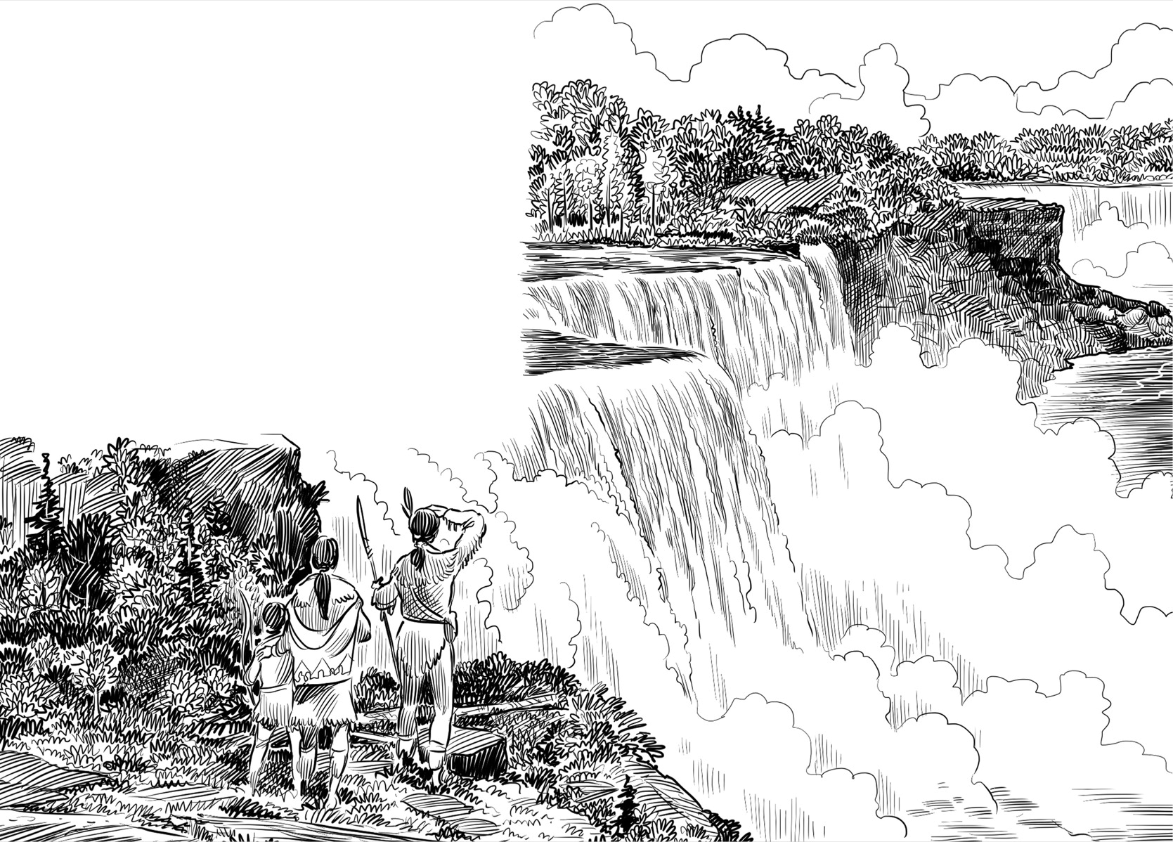 We know that was the reaction of the first white man who saw Niagara Falls In - photo 11