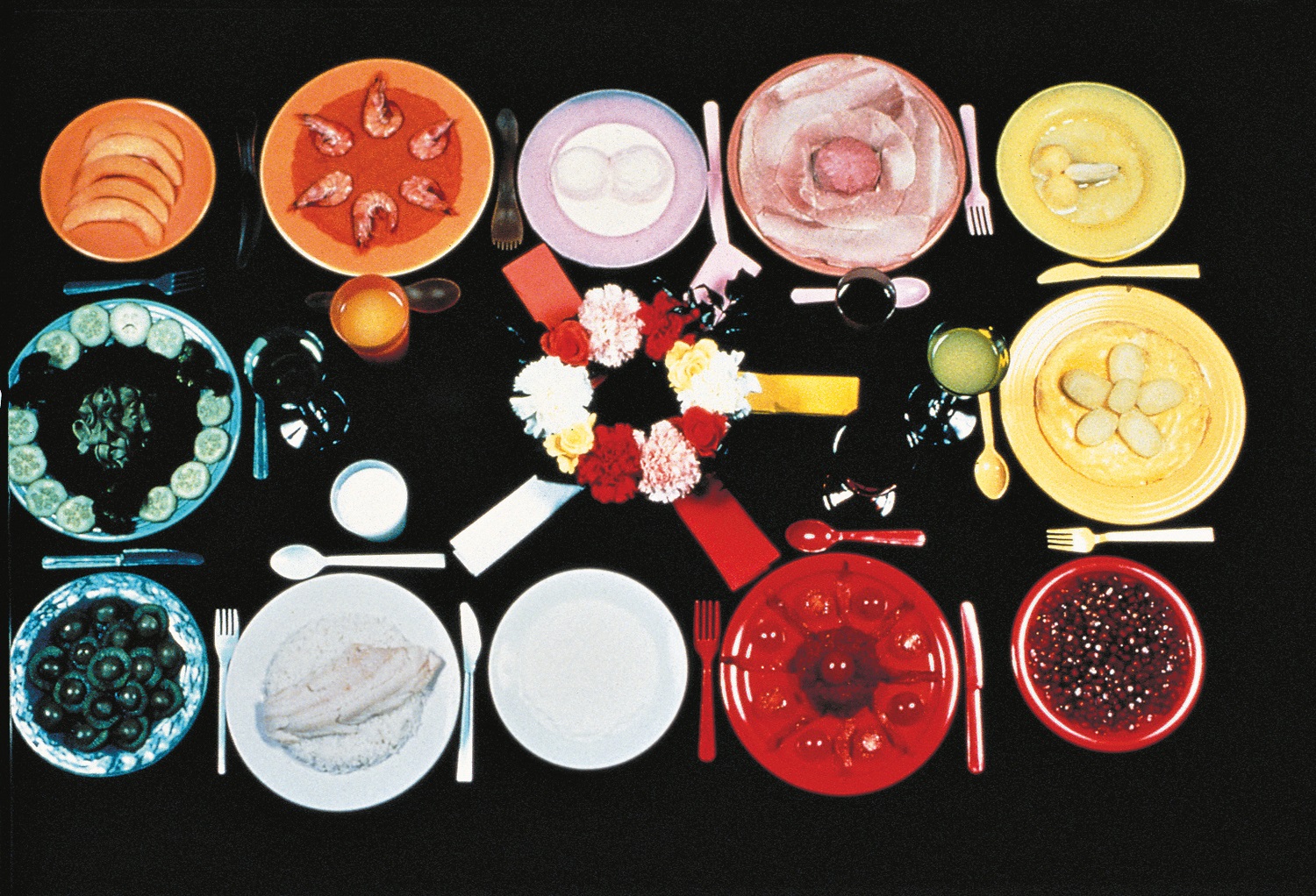 Sophie Calle The Chromatic Diet 1998 For six days the French artist Sophie - photo 6