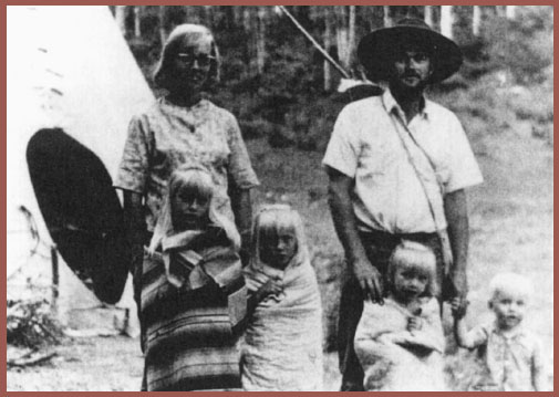 The author and his family 1967 CONTENTS THE BADGERSTONE SHELTER - photo 2