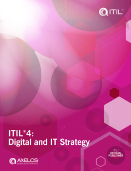 Axelos Global Best Practice - ITIL 4: Digital and IT Strategy