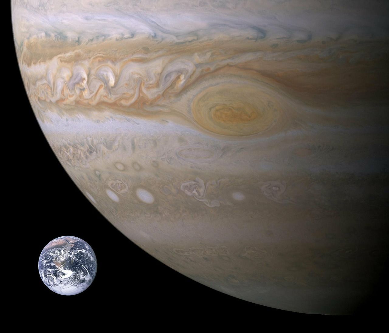 Jupiter in comparison to Earth Planet Earth is 93 million miles 151 million - photo 3