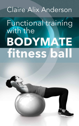 Anderson - Functional training with the BODYMATE Fitness ball