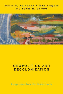 Fernanda Frizzo Bragato Geopolitics and Decolonization