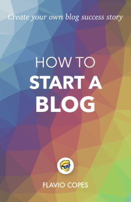 Flavio Copes How to Start a Blog