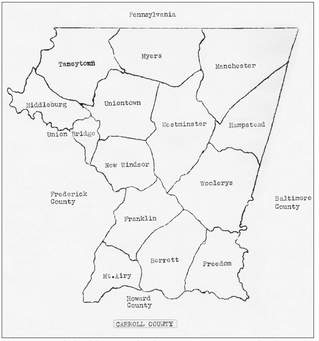 This is a copy of the hand-drawn map that the county extension agent used to - photo 2