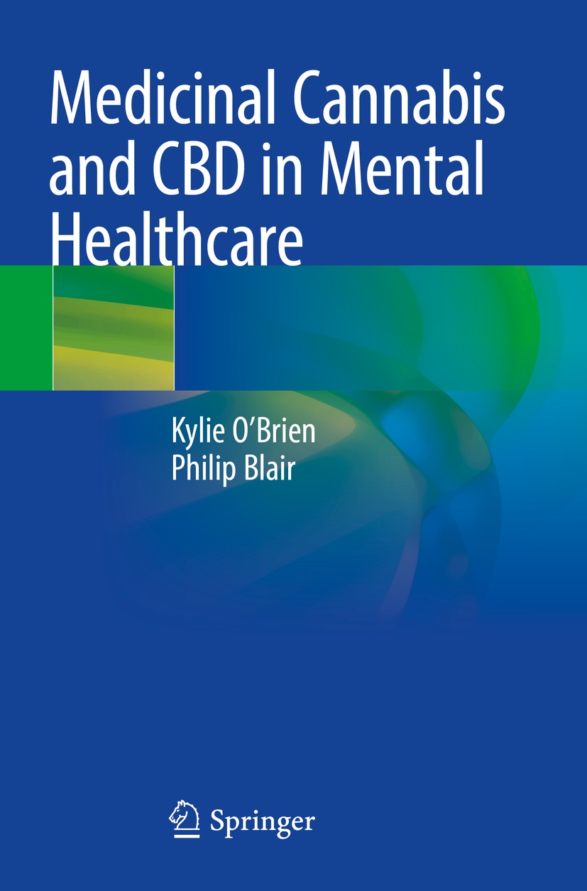 Book cover of Medicinal Cannabis and CBD in Mental Healthcare Kylie OBrien - photo 1