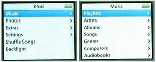 Contrast this to the older iPod where there is a Browse menu for youto browse - photo 14